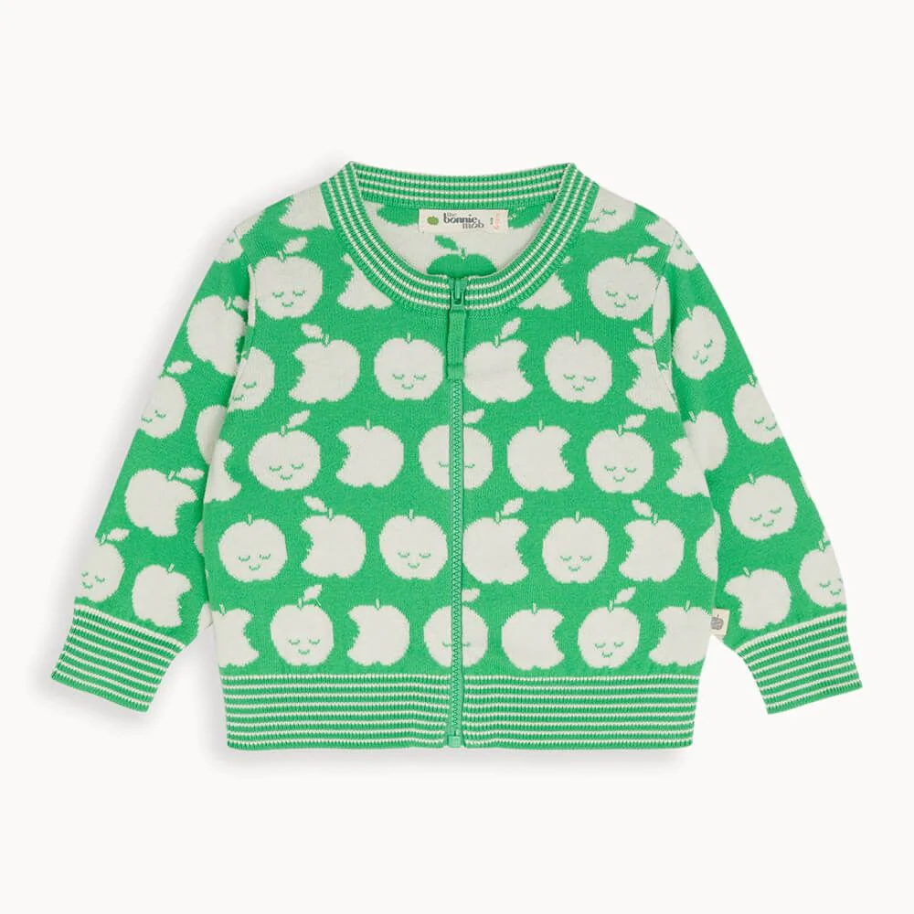 Swizzel - Pea Apple Knit Cardigan