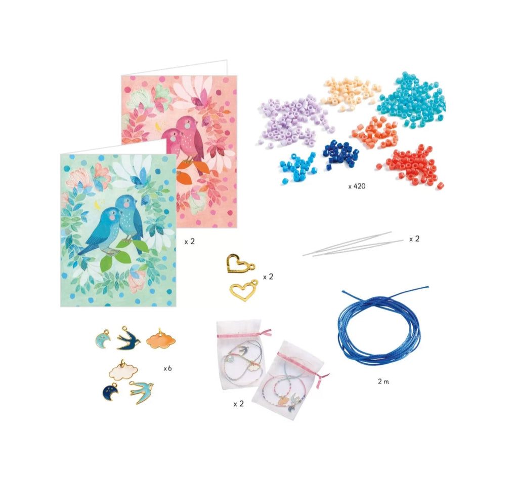 Duo Jewels Set - Sky Multi-Wrap