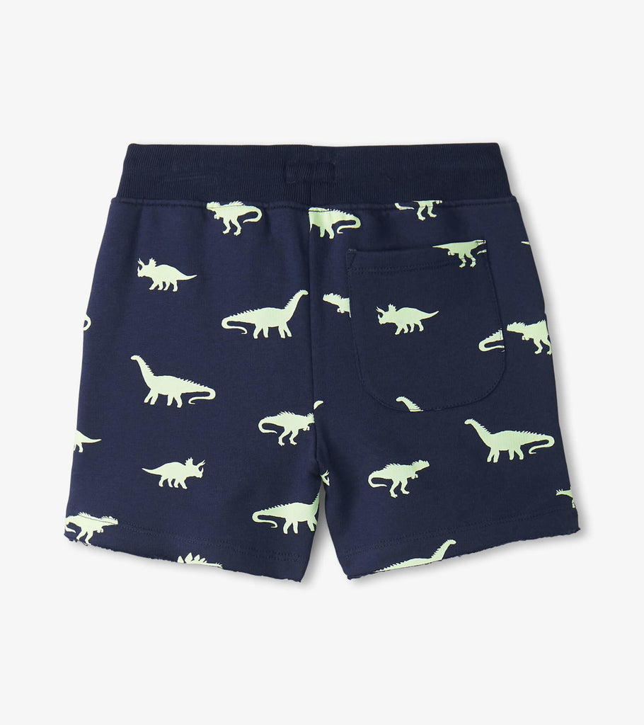 Boys Dino Glow Pull-On Shorts