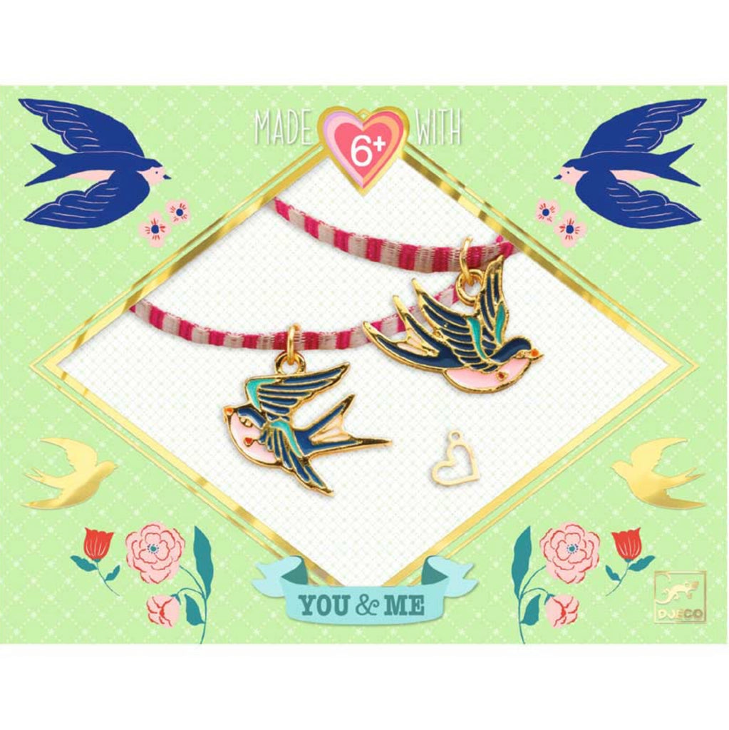 Duo Jewels Set - Bird Ribbons