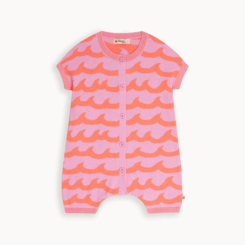 Goby - Pink Waves Cardigan