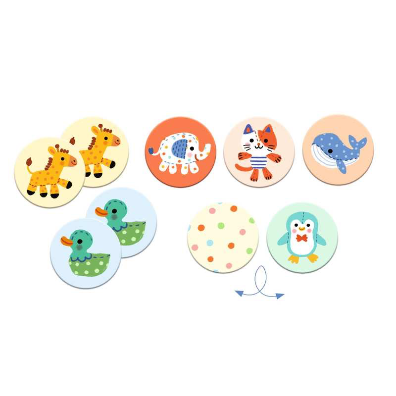 Memo game - Stuffed Animals