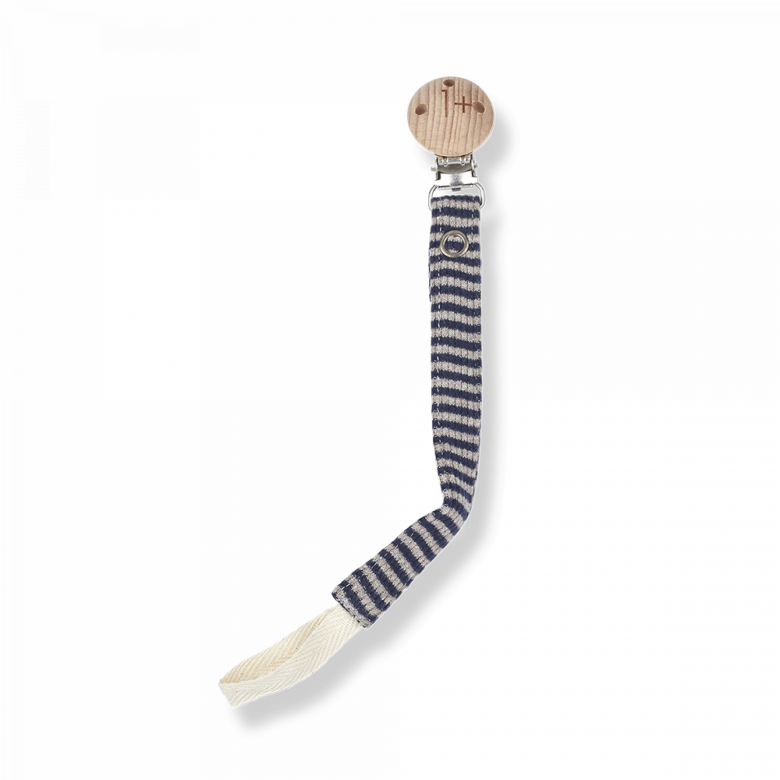Aina Pacifier Hook - Navy/Taupe