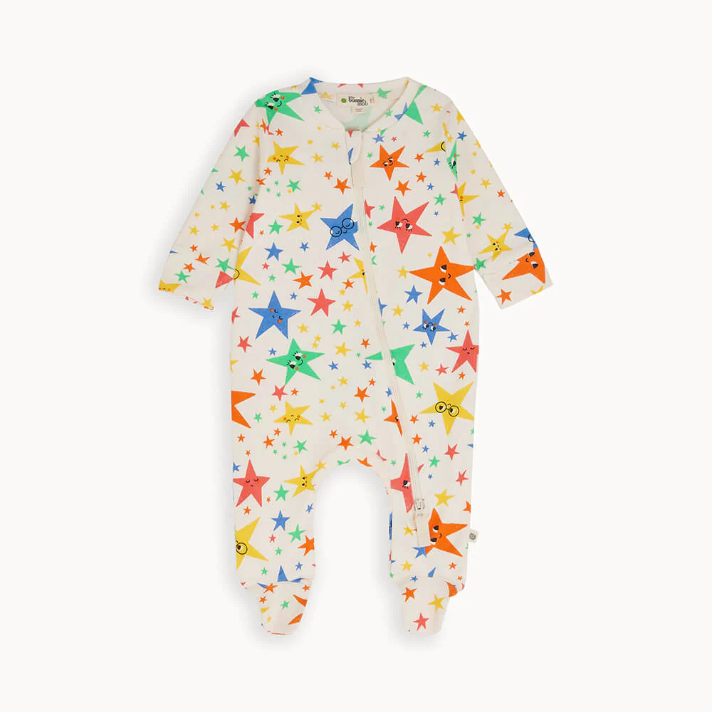 Stargaze - Zip Front Baby Sleepsuit