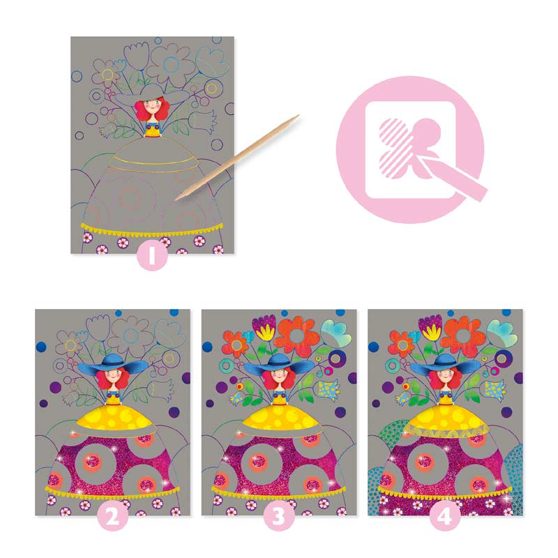 Scratch Cards - The Beauties’ Ball