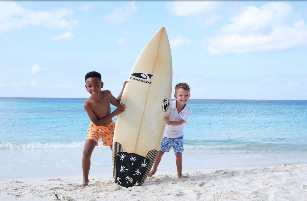 Boys blue Tie Dye Swim Shorts