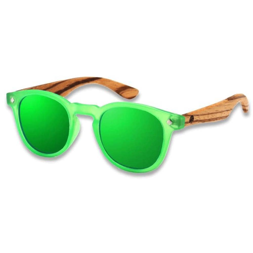 Kids Cat Eye Sunglasses (3-9 Yrs) - Green