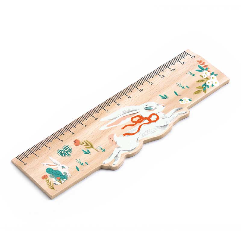 Lucille Chic Wooden Ruler by Djeco