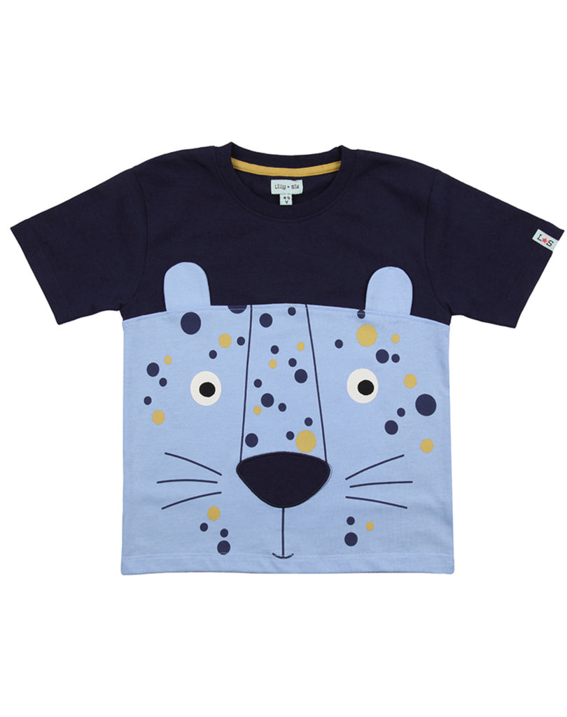 Lenny Leopard Face T-Shirt