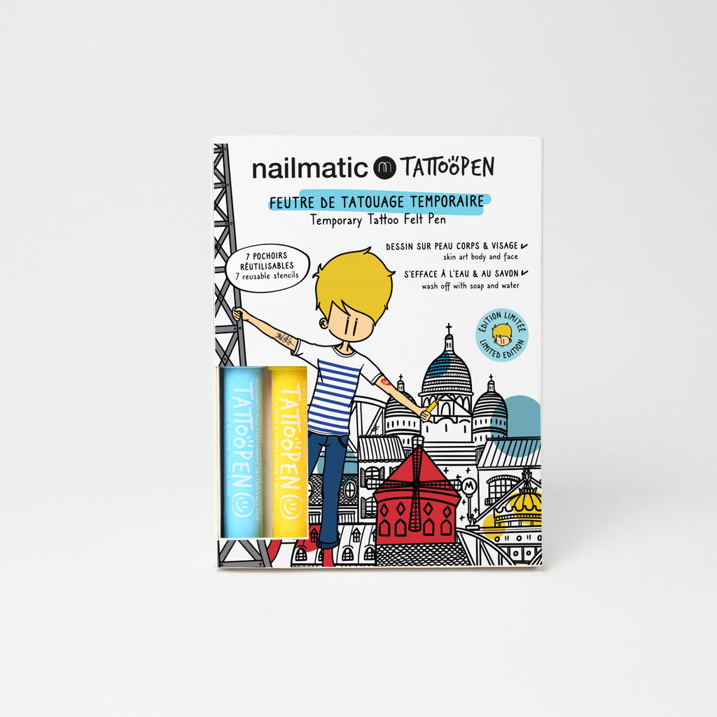 Nailmatic Tattoo Pen Set - LIMITED EDITION PARIS