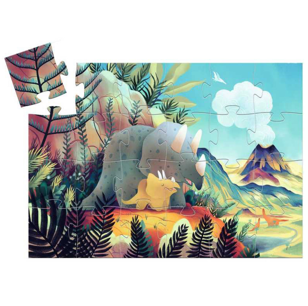 Silhouette Puzzle - Teo The Dino