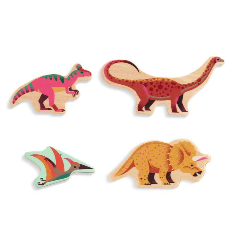 Puzzlo Dino - FSC 100% Wooden Puzzle