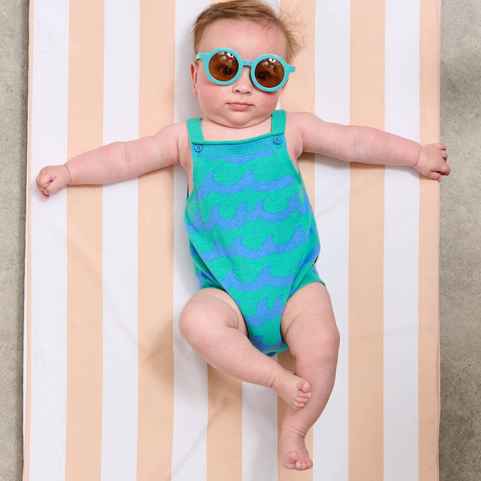 Gull - Waves Romper - Emerald