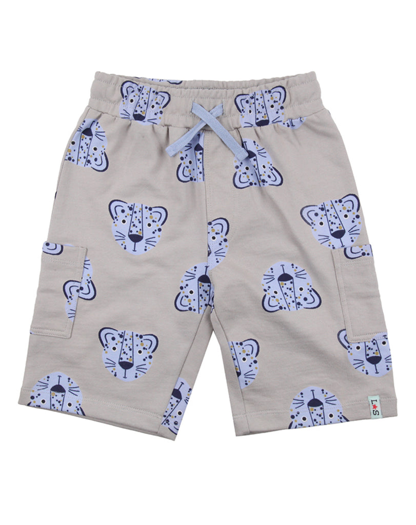 Lenny Leopard Cargo Shorts