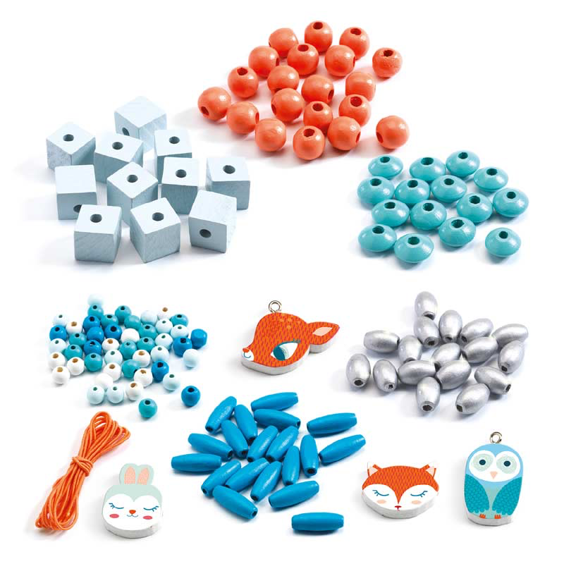 Abundance Wooden Beads - Little Animals