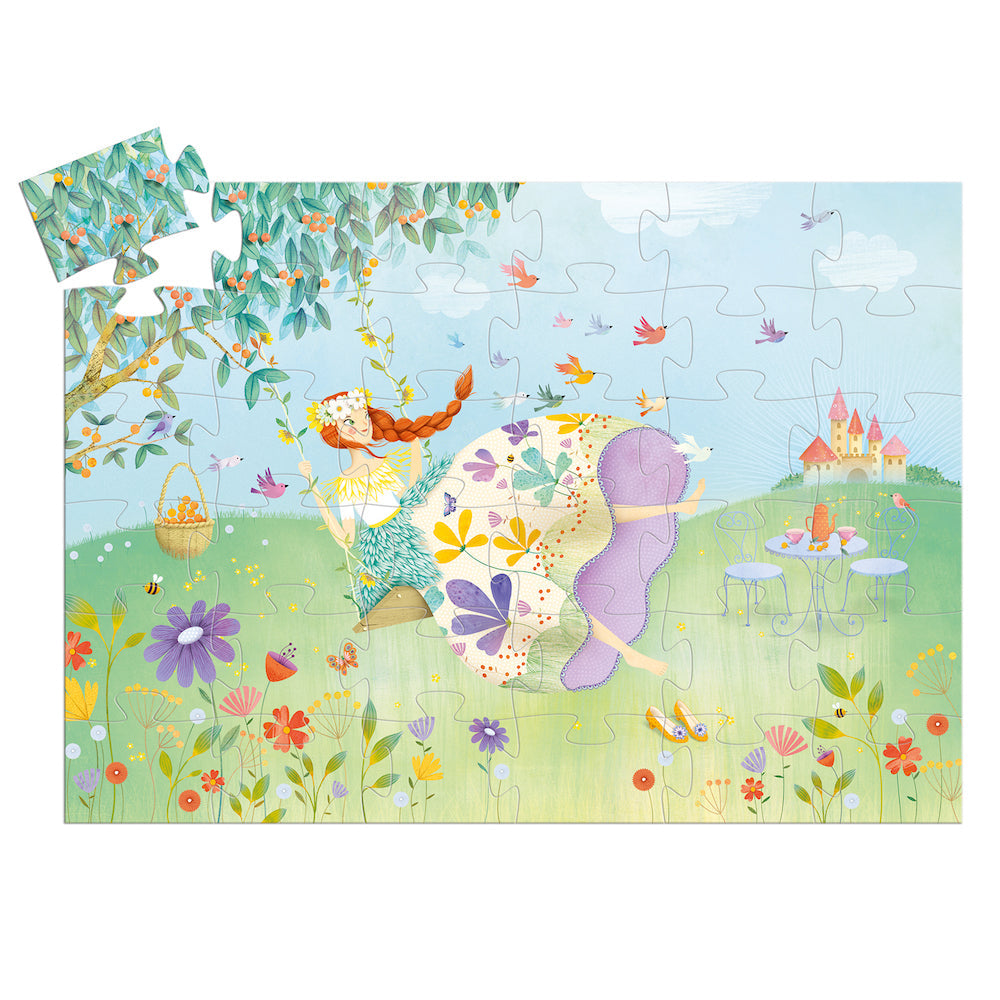 The Princess of Spring 36pcs Silhouette Puzzle