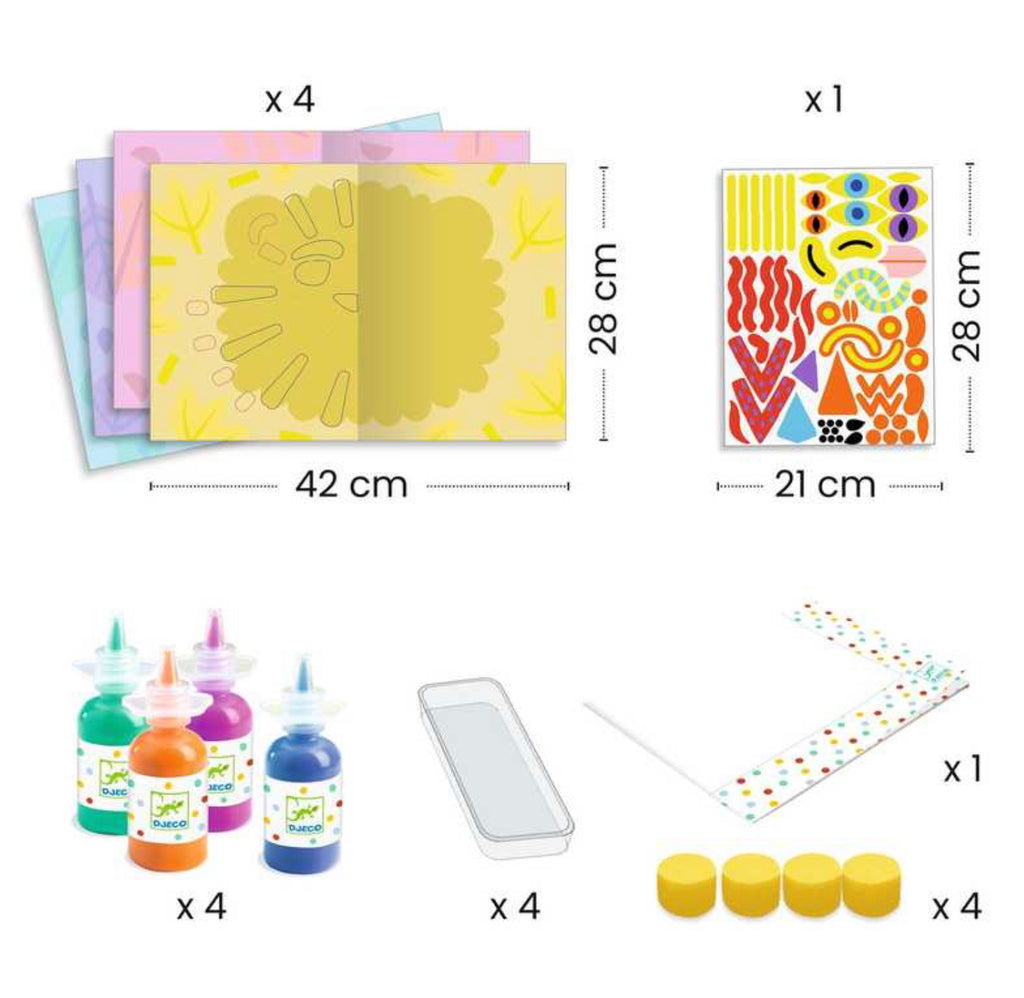 Smooth & Squish Symmetrical Painting Set