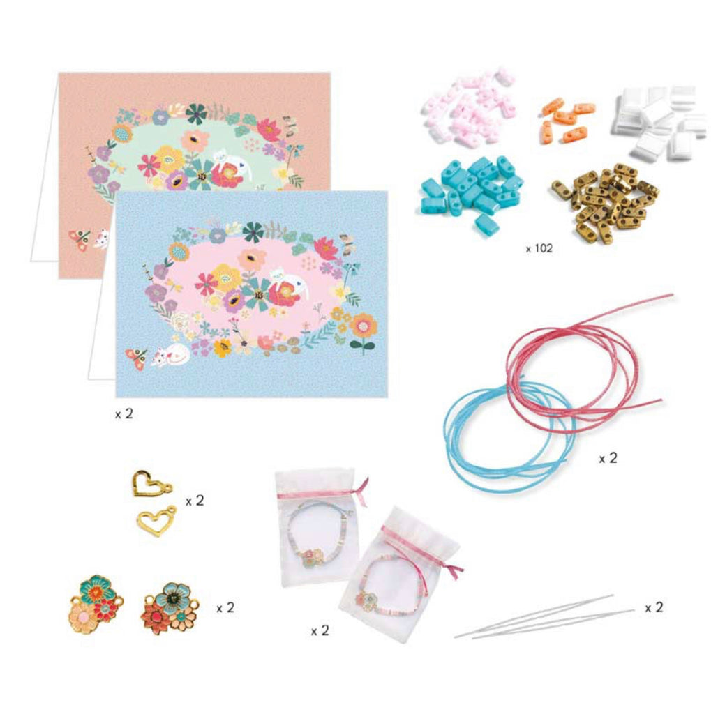 Duo Jewels Set - Tila & Flowers