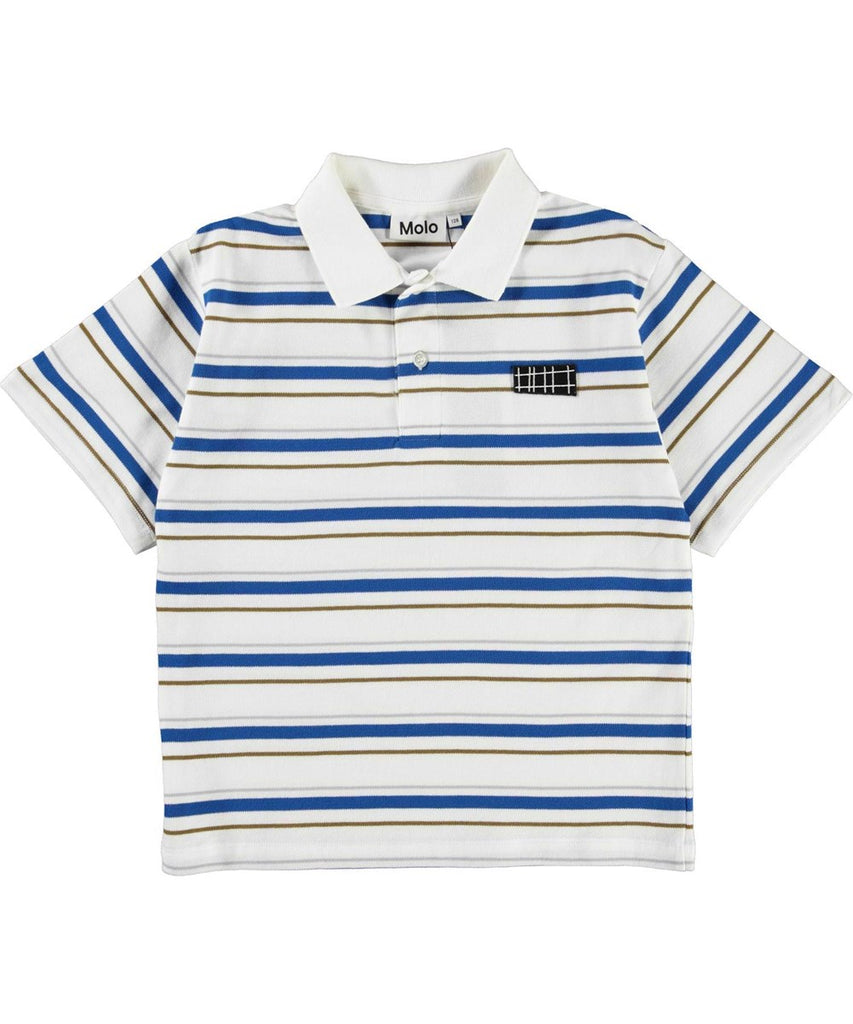 Rilloz - Royal Blue Stripe Polo