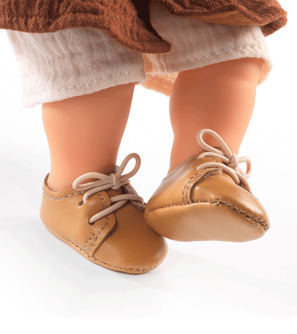 Pomea Dolls Brown Shoes
