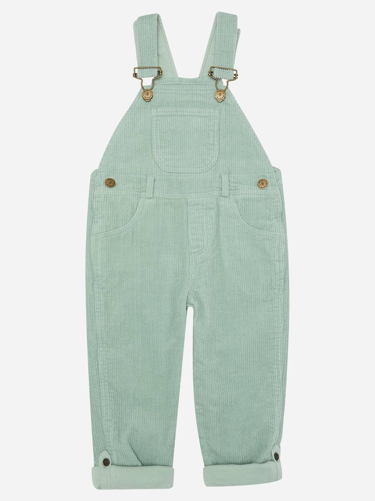 Mint Chunky Cord Dungarees