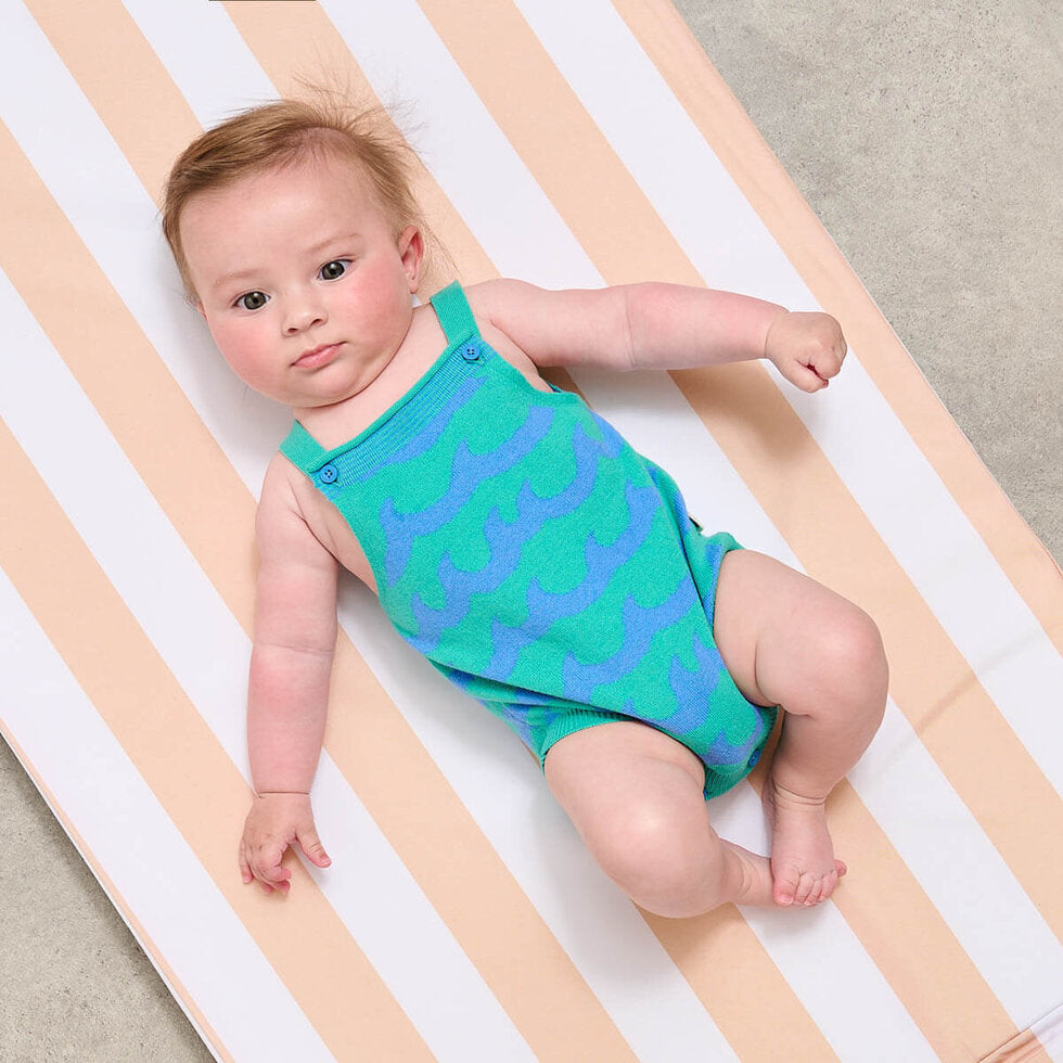 Gull - Waves Romper - Emerald