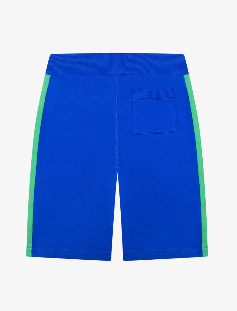 Boys Shorts - Side Panel - Electric Blue