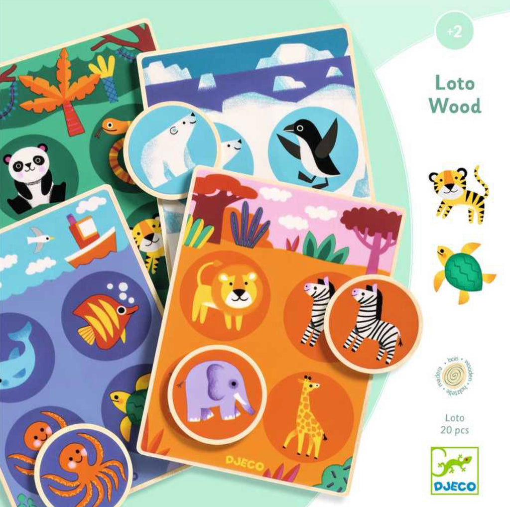 Loto Game - Wood