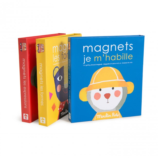 Magnetic game - Getting dressed Les Popipop