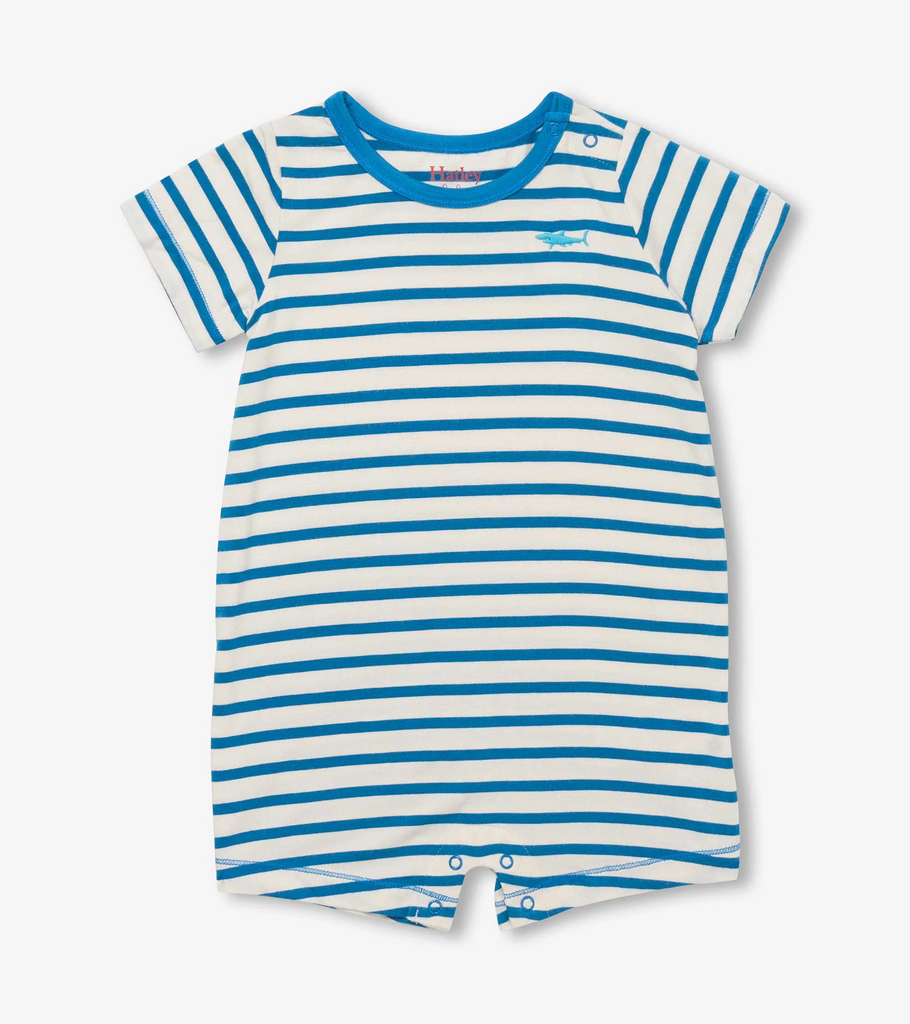 Baby & Toddler Boys Shark Stripes Bamboo
