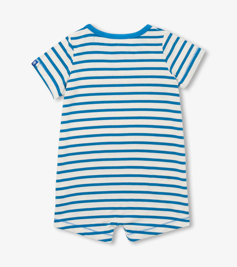 Baby & Toddler Boys Shark Stripes Bamboo