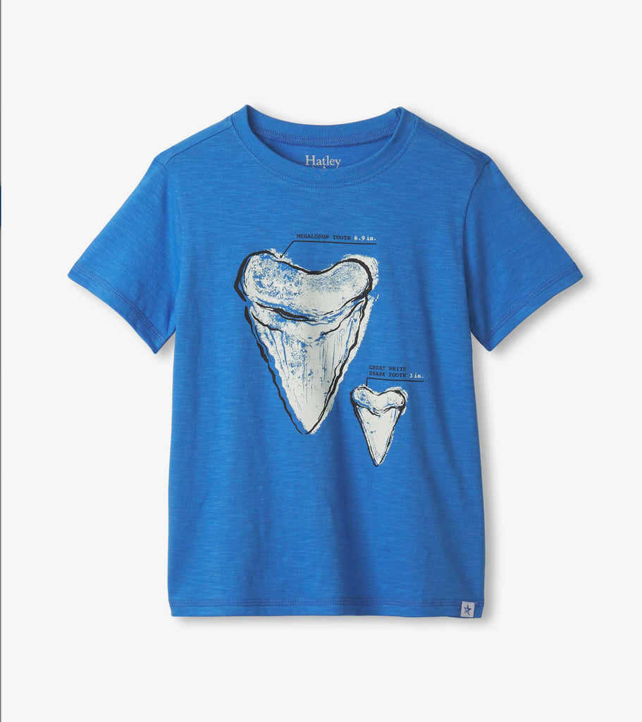Boys Megalodon Tooth Graphic Tee