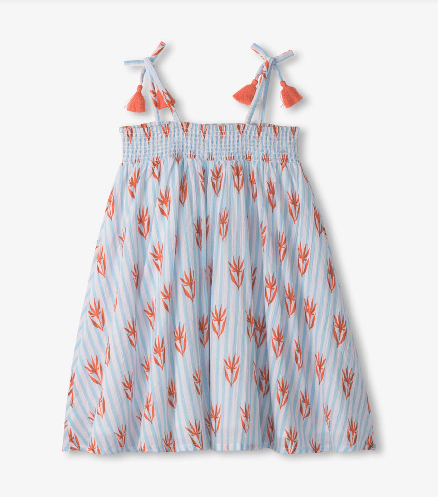 Crinkle Gauze Ticking Full Dress