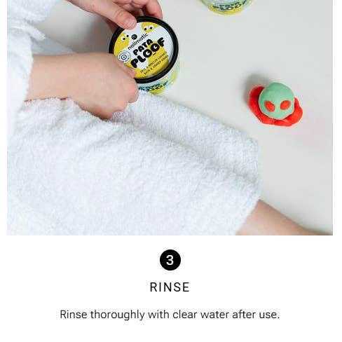 Nailmatic Pataploof! - Bath & Shower Dough - Yellow