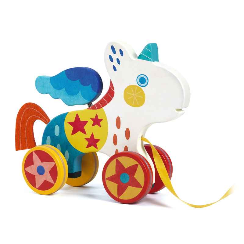 Pull Along Toy - Vadim Unicorn