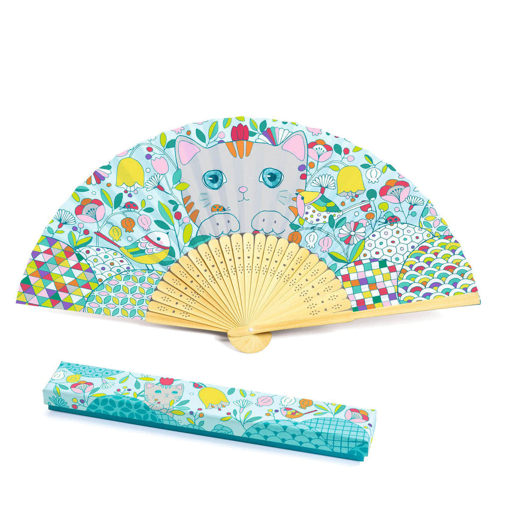 Do It Yourself - Colour in Fan - Koneko