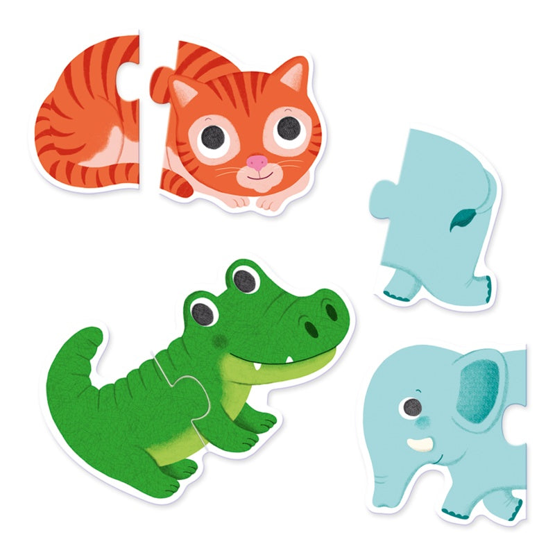 Djeco Puzzle Duo - Animals