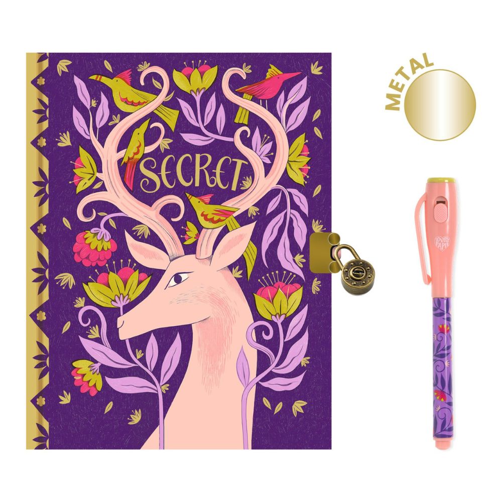 Secret Notebook - Magic Pen - Melissa
