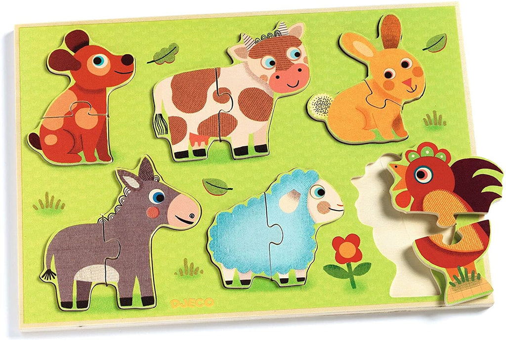 Puzzlo Bois - Coucou Cow