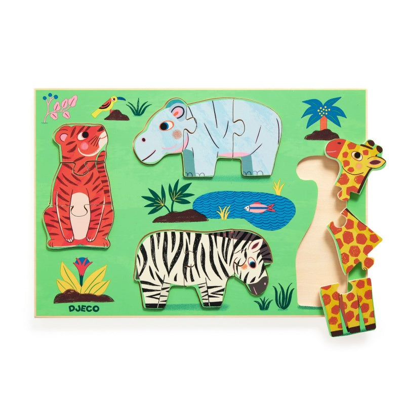 Puzzlo Bois - Coucou Tiger