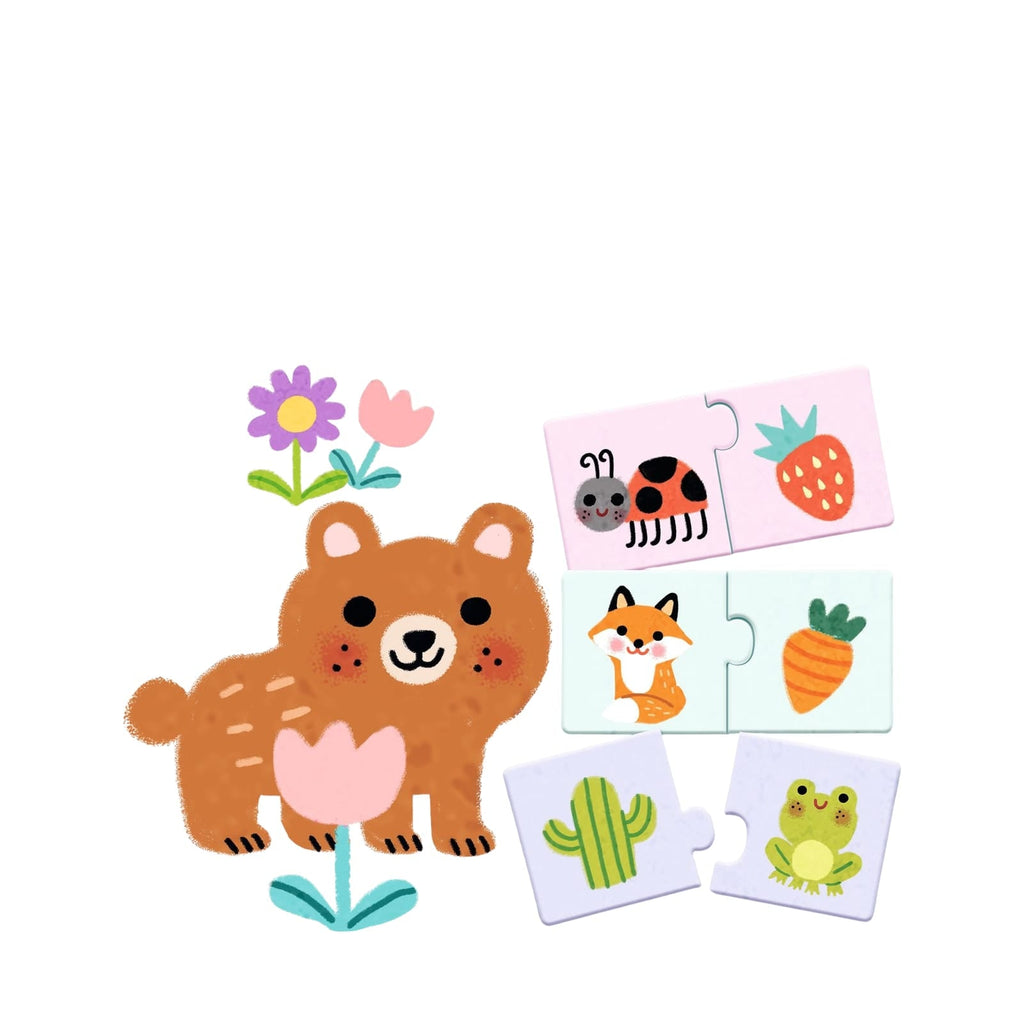 Djeco Puzzle Duo - Colours
