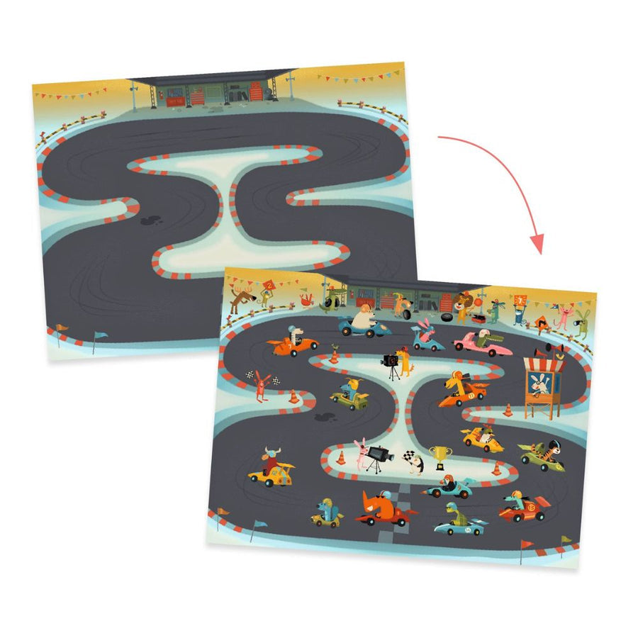 Rub-Down Transfers - Asphalt
