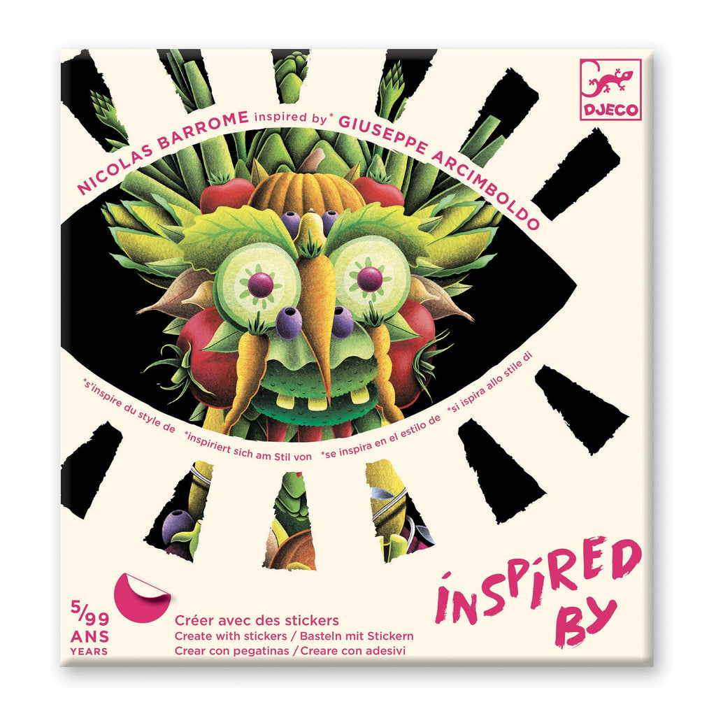 Inspired By - Spring Vegetables (Arcimboldo) - A Collage Activity