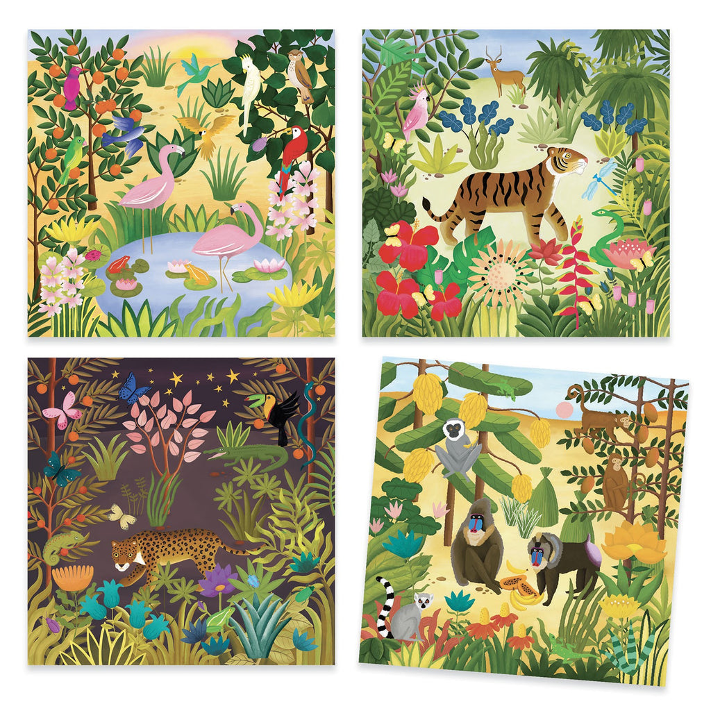 Inspired By - A Moment In Time (Rousseau) - A rub on transfer activity