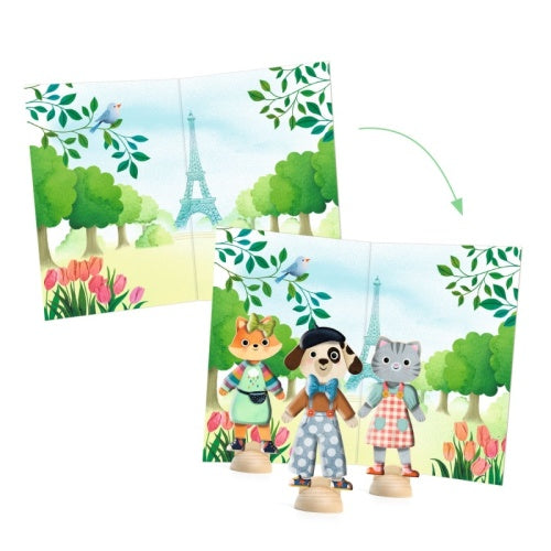 Djeco Collages - Bounjour Paris