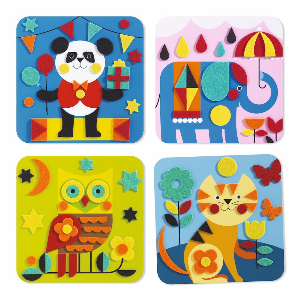 Felt Pictures - Gentle Creatures