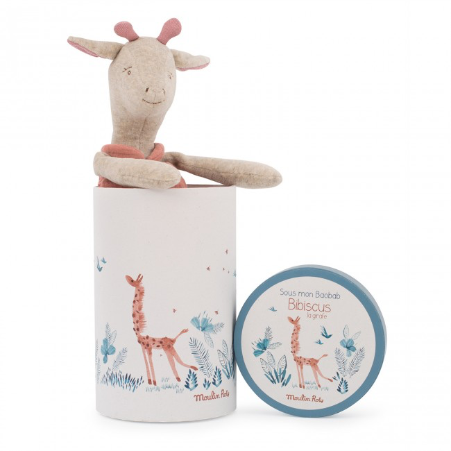 Bibiscus the giraffe Sous mon baobab