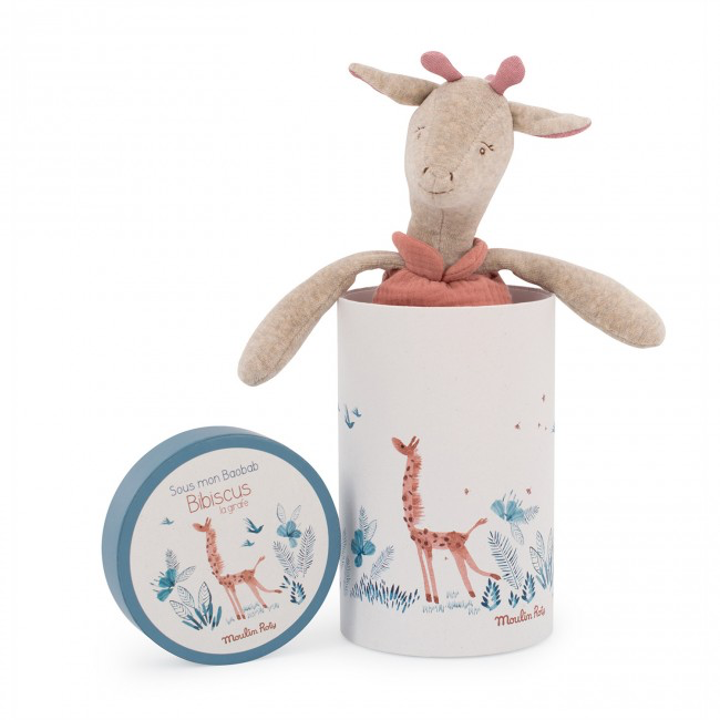 Bibiscus the giraffe Sous mon baobab