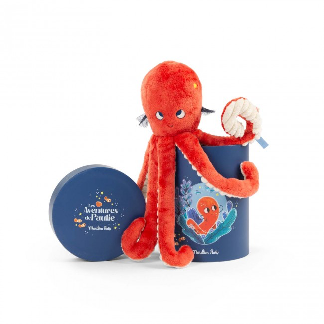 Paulie octopus doll Les Aventures de Paulie