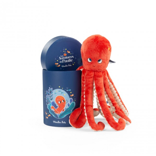 Paulie octopus doll Les Aventures de Paulie